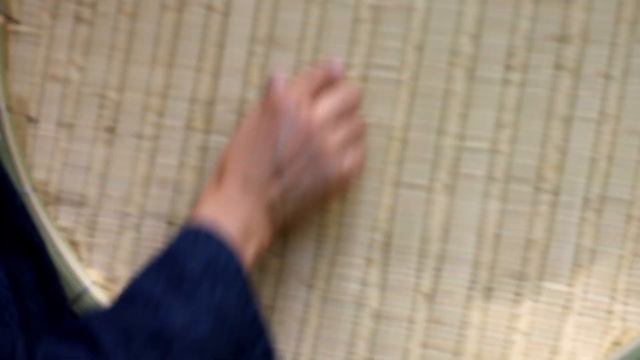 【竹虎】これぞ最高峰の竹細工！孟宗竹×淡竹で編み上げる匠の横編み竹ざる！竹チューバー竹虎四代目の世界 Bamboo basket
