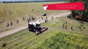Демонстрационный показ самого мощного кормоуборочного комбайна Ростсельмаш F 2650 в ГК Киприно