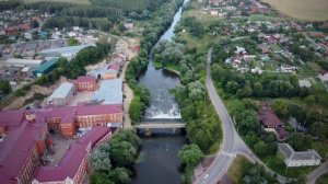 Река Пахра с высоты птичьего полета!