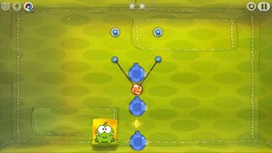 Cut the Rope - Тканевая коробка уровень 23