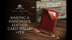Делаем Кардхолдер из кожи своими руками