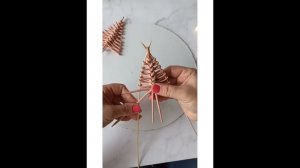 Плетёная Ёлочка. Новогодний декор