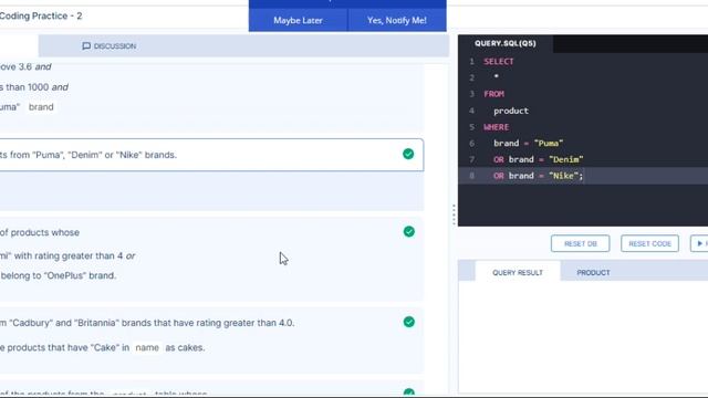 Comparison Operators and Logical Operators SQL DBMS CODING PROGRAMING...