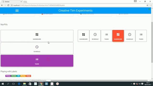 [ABMaterial]: Exploring the Creative Tim Components