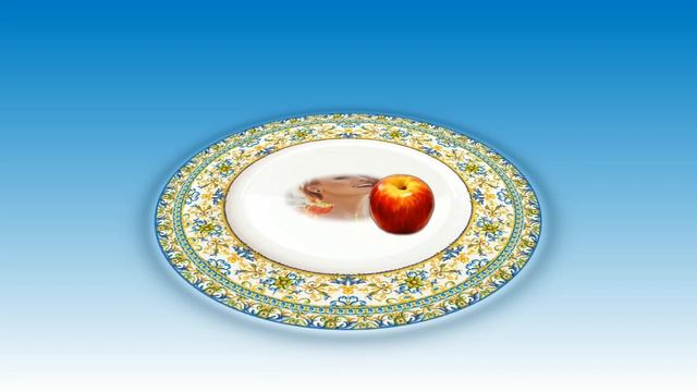 Яблочко на тарелочке. смотреть онлайн