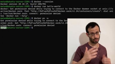 Docker: Got permission denied while trying to connect to the Docker daemon socket