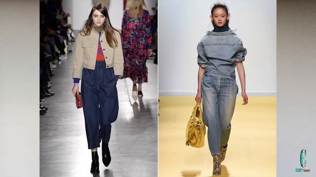 МОДНЫЕ ДЖИНСЫ СЕЗОНА ОСЕНЬ-ЗИМА 2017-2018!!! смотреть онлайн