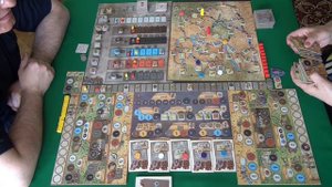 Орлеан + дополнения - играем в настольную игру.