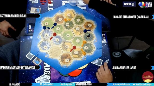 CATAN | FINAL: Torneo clasificatorio al Nacional de Devir Argentina смотреть онлайн
