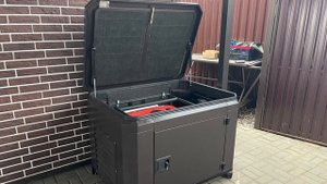 Замена самодельной будки на кожух для генератора