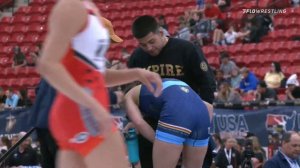 57 Kg Final - Adriana Dorado Marin, Army (WCAP) Vs Cameron Guerin, Titan Mercury Wrestling Club (T