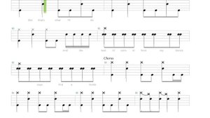 Seven Nation Army Edit The White Stripes Drums only Drum tab