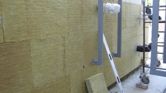 Утепление фасада минеральной ватой. смотреть онлайн