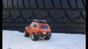 VAZ - 2121 (LADA нива из пластилина)