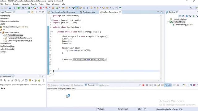 forEach() in JAVA8 #foreach #lovetolearn смотреть онлайн