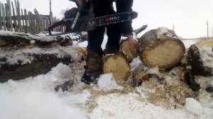 Бензопила Пит,распиловка дров....