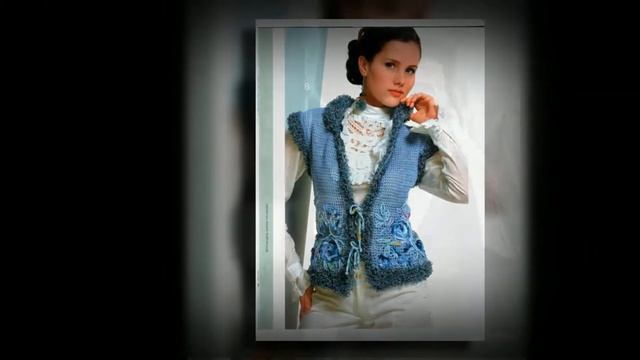 С чем носить вязаную жилетку смотреть онлайн