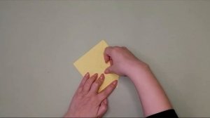 Оригами "Золотая рыбка"