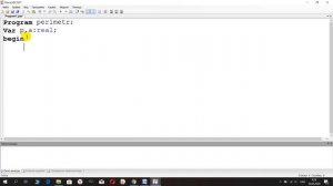 Структура программы на языке Pascal