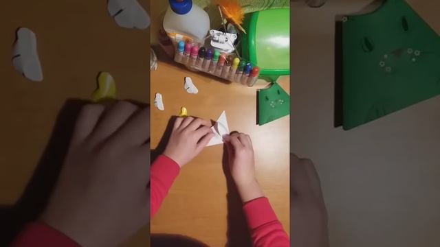 Оригами лисёнок из бумаги /Планета Рукоделия с Катяй смотреть онлайн