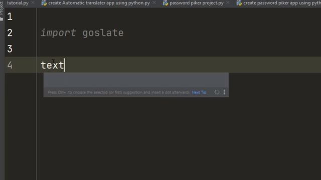 Python Project Step By Step - Python Project For Beginners! (Automatic Text Translation APP.)