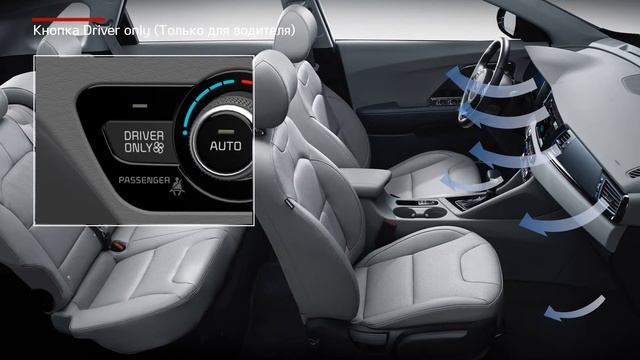 Niro HEV - Кнопка Driver only (Только для водителя) (For Russia) смотреть онлайн