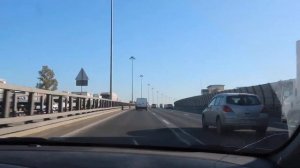 Поездка с Севера на Юг СПб по Кольцевой за две минуты