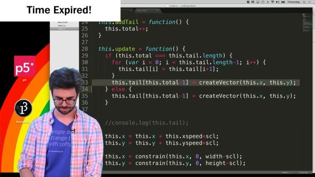 Coding Train Live 32: Git and GitHub Tutorial and the Snake Game