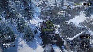 SnowRunner - Прохождение доп. Состязания ( Вверх и вниз ) Alaska, USA - Challenging game mode