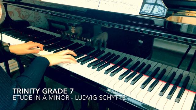 Trinity Grade 7 Etude in A minor by Ludvig Schytte - piano syllabus 2021-2023 and 2018-2020 смотреть онлайн