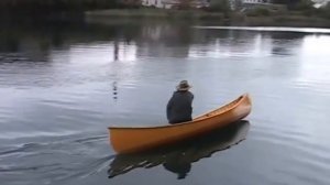 Первый спуск каноэ на воду