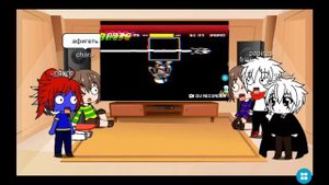 Last breath sans 3 phase remake by FDY реакция персонажей из андертейла