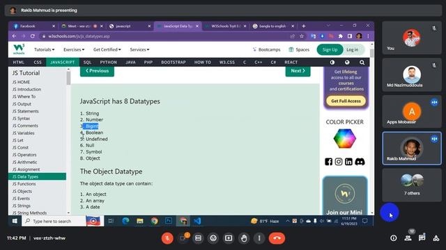 #04 JavaSript Bangla Tutorial | Live Class 04| JavaScript Const,Operators,Arithmetic,Assignment| LW