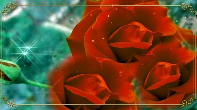 Дарите женщинам цветы... Красивая романтическая открытка