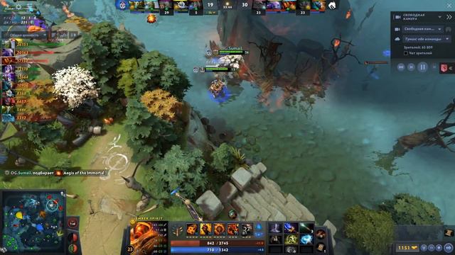Реакция стримеров на МОМЕНТ когда SumaiL остался ОДИН ПРОТИВ ВСЕХ vs TEAM SPIRIT Dota 2 Дота ti10 O