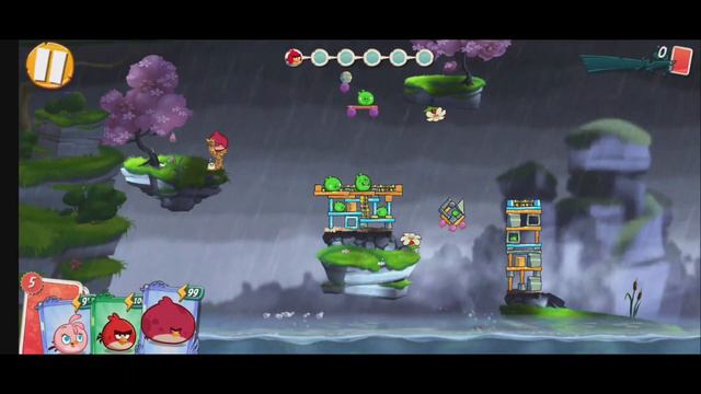 Angry Birds 2 - Daily Challenge Today Silver Slam! BIRDIE! (4-5-6 Rooms) смотреть онлайн