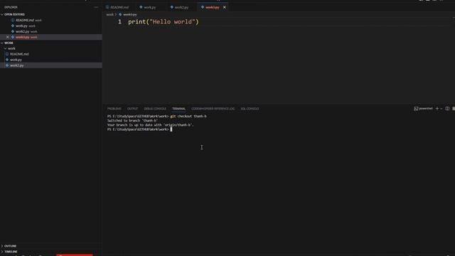 GIT #3: UPDATE CODE TỪ NHÁNH KHÁC VỚI REBASE HOẶC MERGE смотреть онлайн