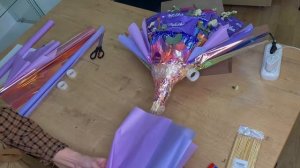 БУКЕТ ИЗ ШОКОЛАДОК/КОНФЕТ/ Урок 3. Упаковка