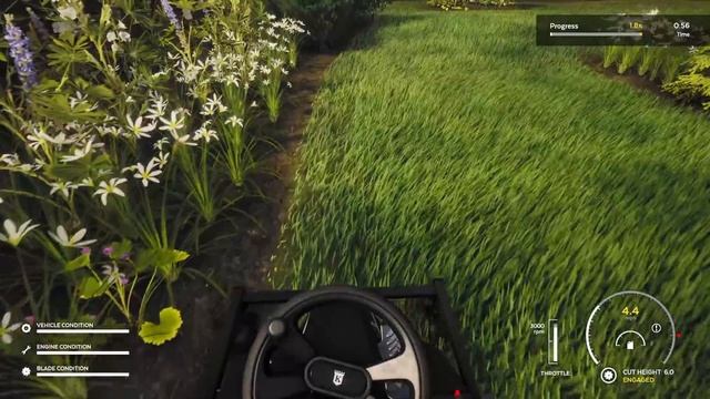 Living the Satisfying Life of a Professional Lawn Mower - Lawn Mowing Simulator смотреть онлайн