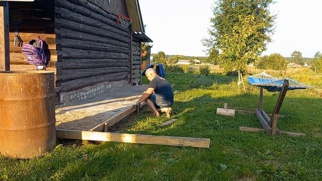 Ремонт отмостки.