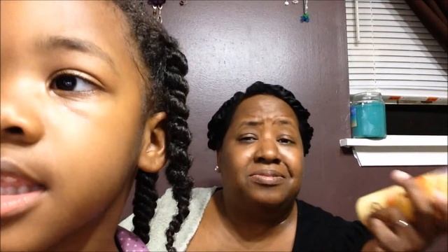 My Natural Hair Daughters WASH DAY ~ Curly Coily Hair ~ With Relaxed Perm Mommy смотреть онлайн
