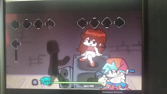 чёрный человечек в Friday Night Funkin смотреть онлайн