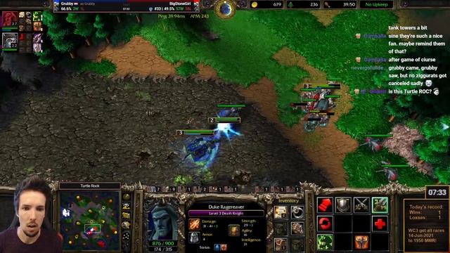 Grubby | WC3 | How To Beat CRYPT LORD!