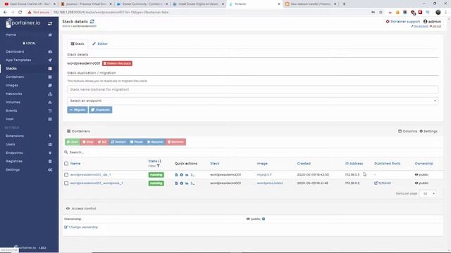 How to easily deploy first instance on Portainer for Docker - Part 3/3 смотреть онлайн
