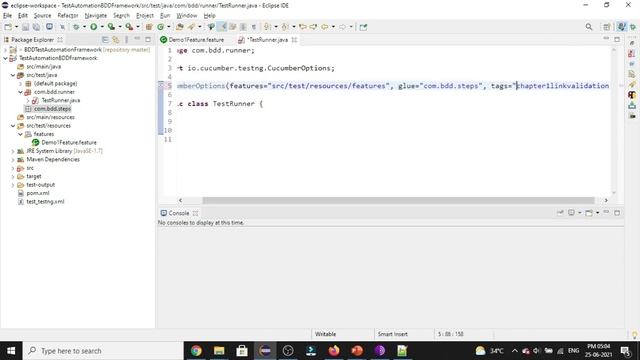 Develop BDD Automation Framework from Scratch | Selenium Java | #TestRunnerfile in #Cucumber #BDD