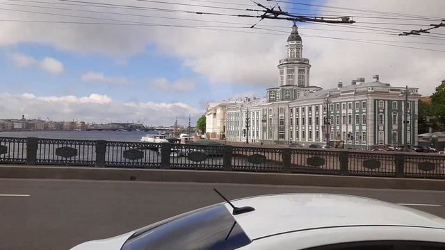 Видеопрогулка по центру Санкт-Петербурга. Достопримечательности города