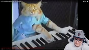 КОТ С СИНТЕЗАТОРОМ ► Charlie Schmidt's Keyboard Cat! - THE ORIGINAL! | Реакция на заказ