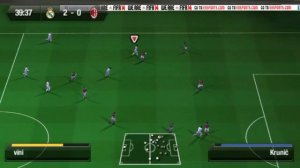 Amistoso REAL MADRID x MILAN | Fifa 23 Versão PSP