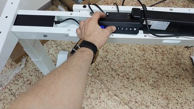 Стол для работы на ПК стоя сидя с электро приводом и памятью-мебель-трансформер.рф