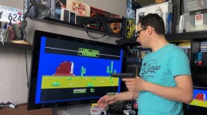 Играем на Донди со Световым пистолетом на плазме и жк мониторе